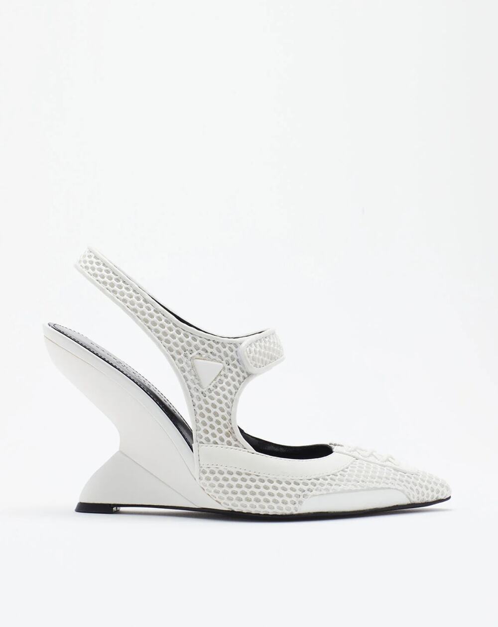 BRANDON BLACKWOOD Paloma Sneaker Heels White Sz 6.5 $200